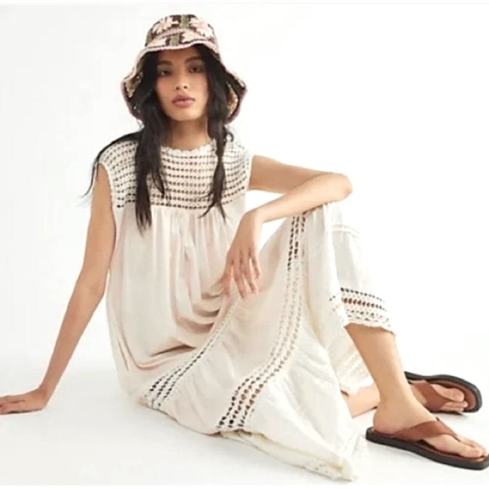 Free People Washed Day Dreaming Dress Sz XS MSRP $228